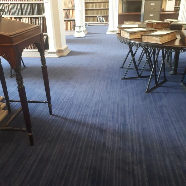 Fitting in Law Library by GOC Carpets