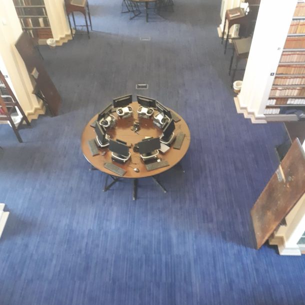 Fitting in Law Library by GOC Carpets