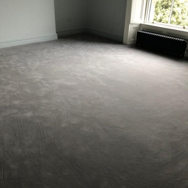 grey velvet carpet